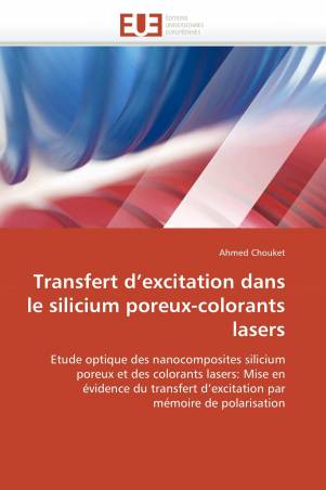 Transfert d’excitation dans le silicium poreux-colorants lasers