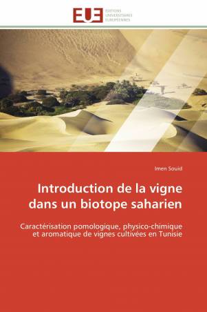 Introduction de la vigne dans un biotope saharien