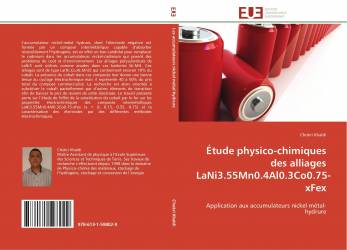 Étude physico-chimiques des alliages LaNi3.55Mn0.4Al0.3Co0.75-xFex