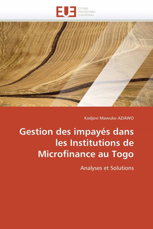 Gestion des impayés dans les Institutions de Microfinance au Togo