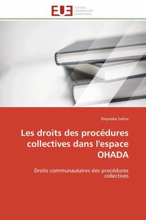 Les droits des procédures collectives dans l'espace OHADA