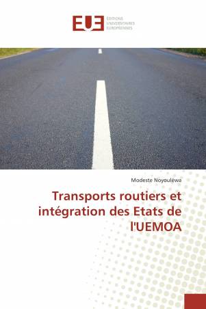 Transports routiers et intégration des Etats de l'UEMOA