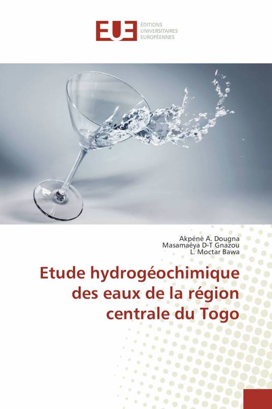 Etude hydrogéochimique des eaux de la région centrale du Togo