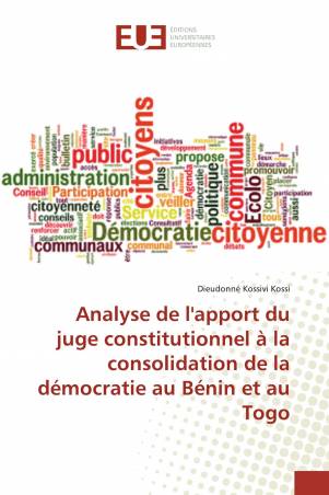 Analyse de l'apport du juge constitutionnel à la consolidation de la démocratie au Bénin et au Togo