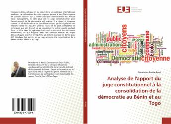 Analyse de l'apport du juge constitutionnel à la consolidation de la démocratie au Bénin et au Togo