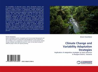 Climate Change and Variability Adaptation Strategies