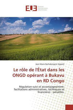 Le rôle de l'État dans les ONGD opérant à Bukavu en RD Congo