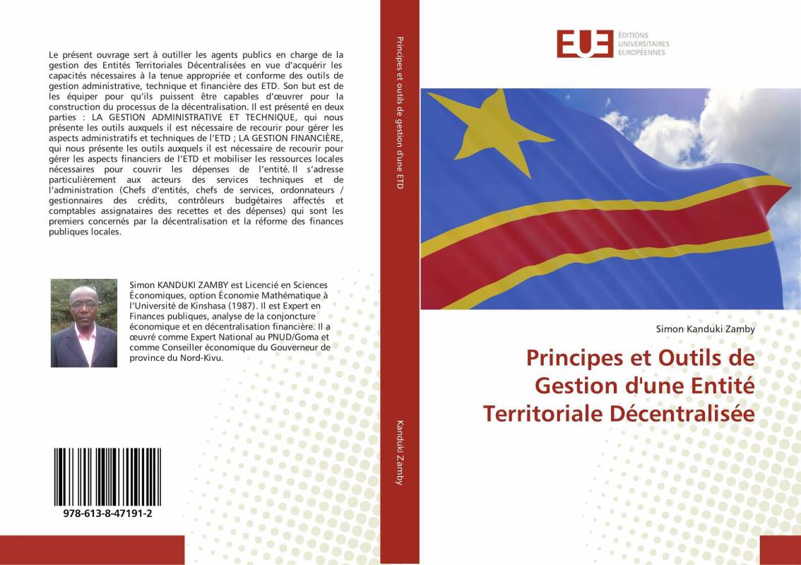 Principes et Outils de Gestion d'une Entité Territoriale Décentralisée