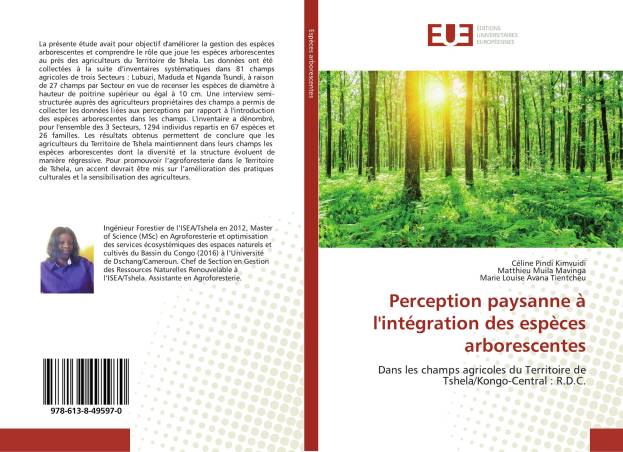 Perception paysanne à l'intégration des espèces arborescentes