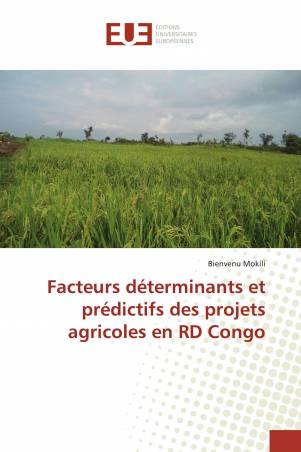 Facteurs déterminants et prédictifs des projets agricoles en RD Congo