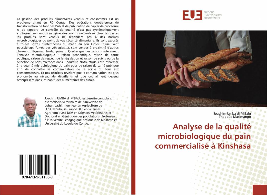 Analyse de la qualité microbiologique du pain commercialisé à Kinshasa