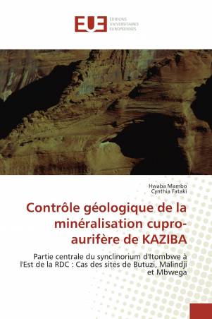Contrôle géologique de la minéralisation cupro-aurifère de KAZIBA
