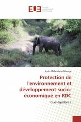 Protection de l'environnement et développement socio-économique en RDC