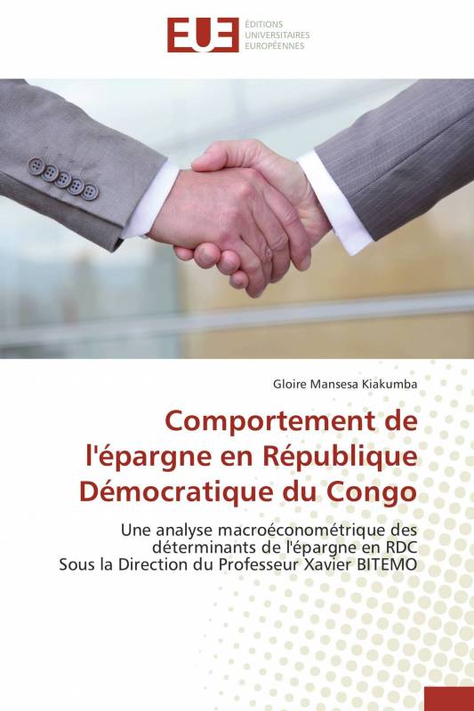 Comportement de l'épargne en République Démocratique du Congo