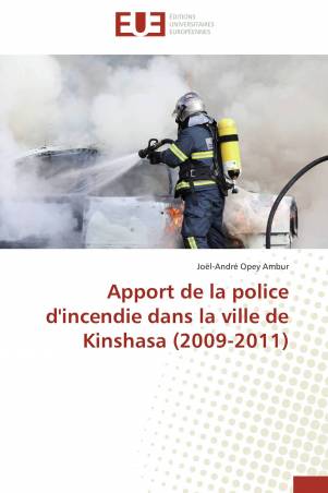 Apport de la police d'incendie dans la ville de Kinshasa (2009-2011)