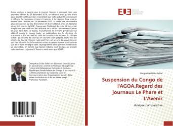 Suspension du Congo de l'AGOA.Regard des journaux Le Phare et L'Avenir