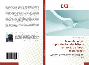 Formulation et optimisation des bétons renforcés de fibres metalliques