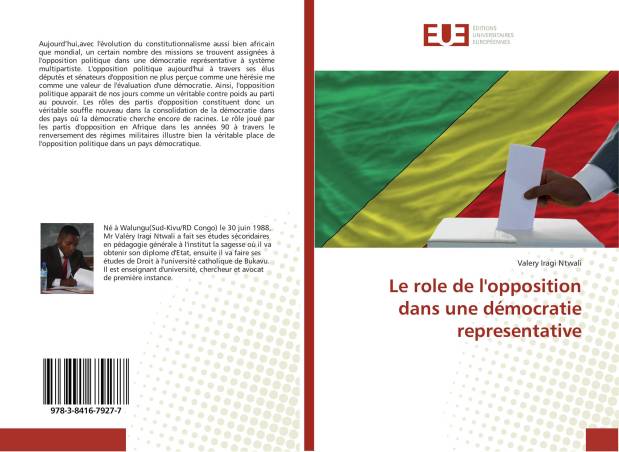 Le role de l'opposition dans une démocratie representative