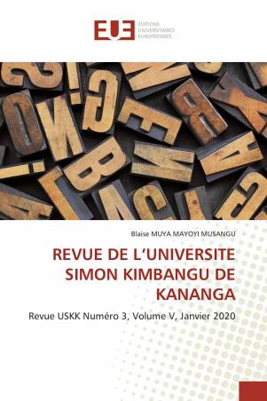 REVUE DE L’UNIVERSITE SIMON KIMBANGU DE KANANGA