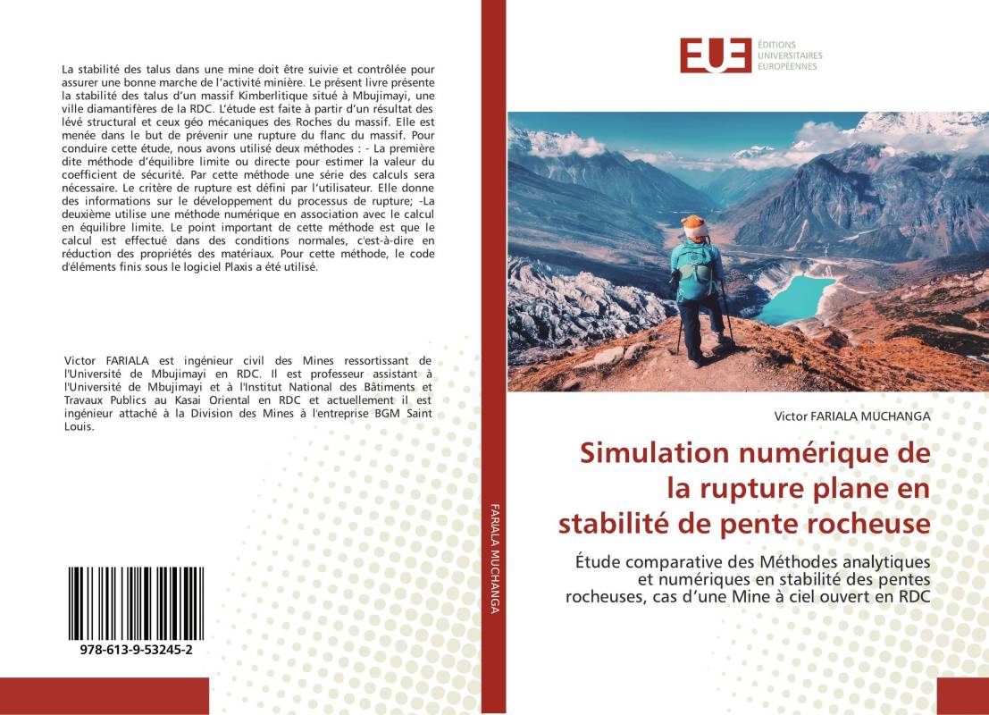 Simulation numérique de la rupture plane en stabilité de pente rocheuse