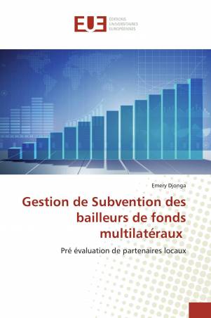 Gestion de Subvention des bailleurs de fonds multilatéraux