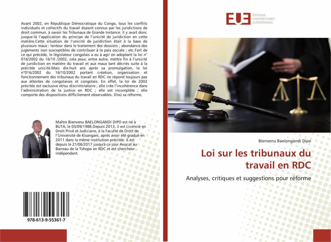 Loi sur les tribunaux du travail en RDC