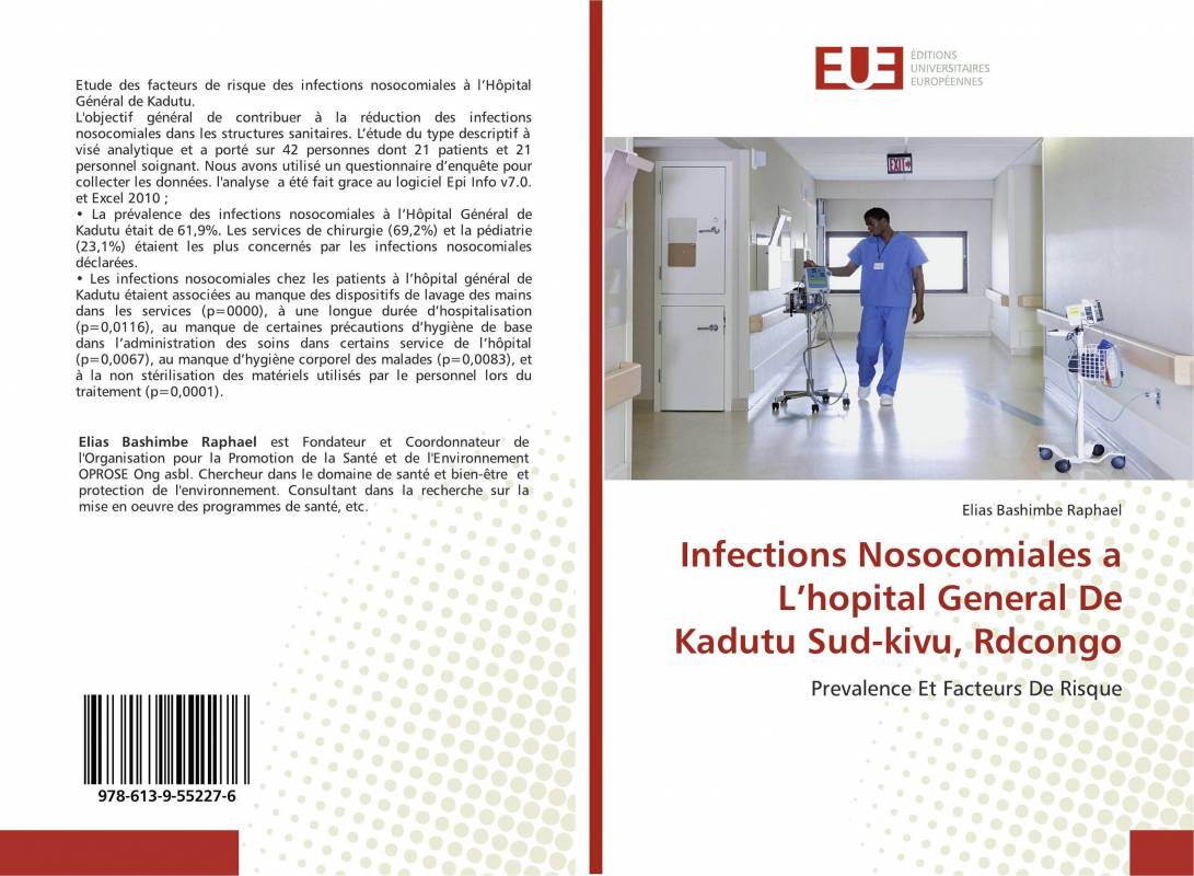 Infections Nosocomiales a L’hopital General De Kadutu Sud-kivu, Rdcongo