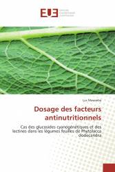 Dosage des facteurs antinutritionnels