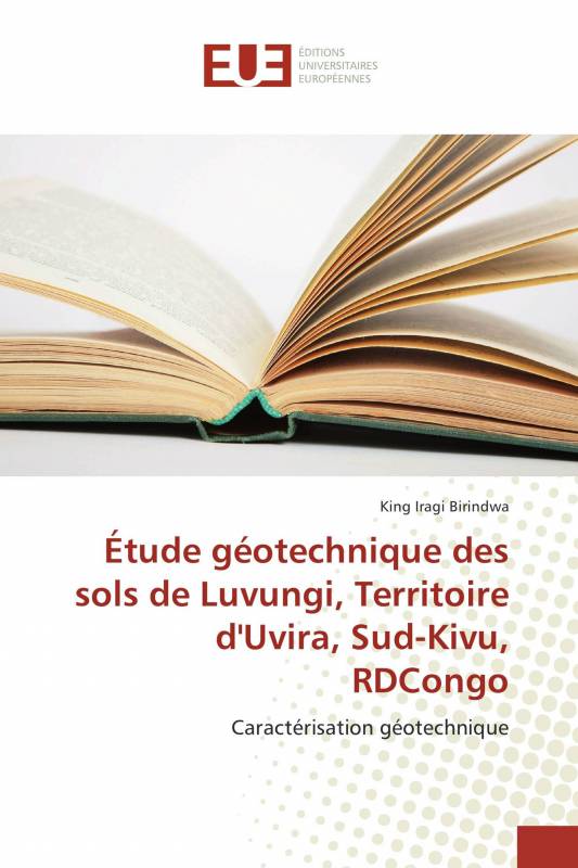 Étude géotechnique des sols de Luvungi, Territoire d'Uvira, Sud-Kivu, RDCongo