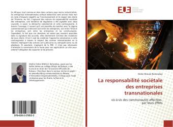 La responsabilité sociétale des entreprises transnationales