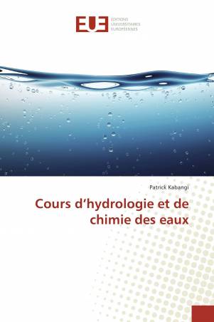Cours d’hydrologie et de chimie des eaux