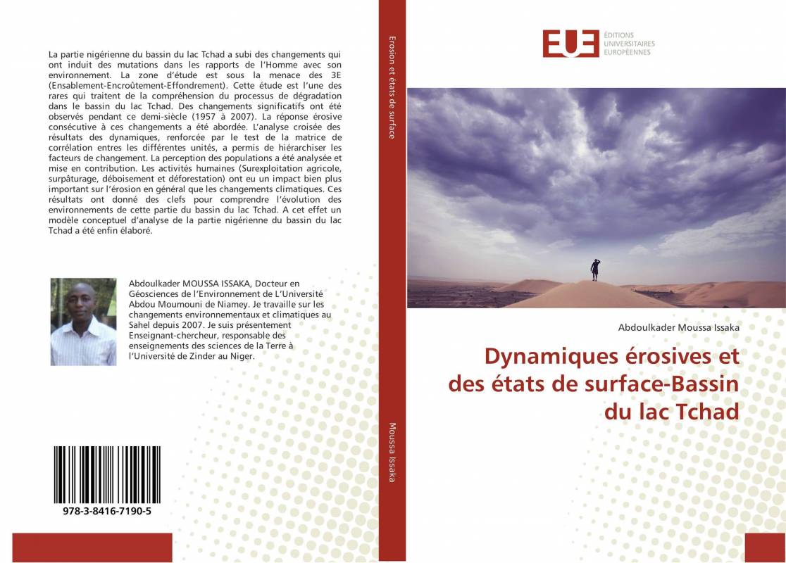 Dynamiques érosives et des états de surface-Bassin du lac Tchad