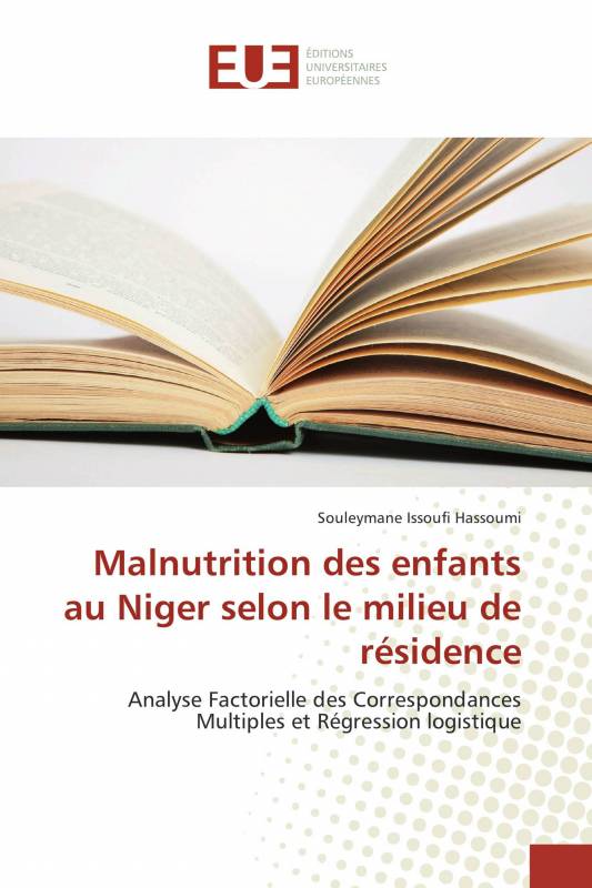Malnutrition des enfants au Niger selon le milieu de résidence