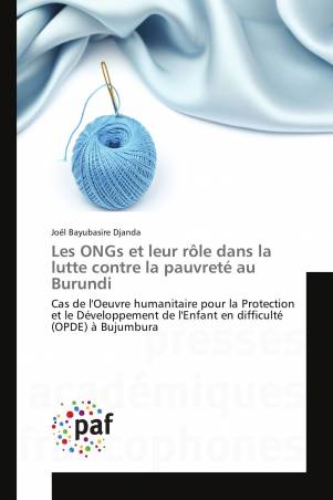 Les ONGs et leur rôle dans la lutte contre la pauvreté au Burundi