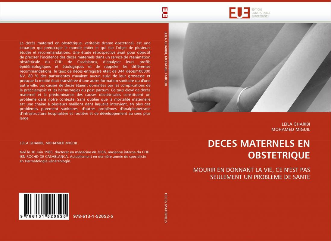 DECES MATERNELS EN OBSTETRIQUE