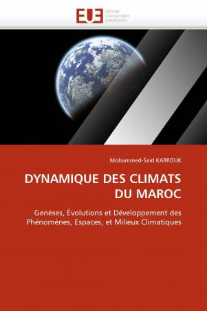 DYNAMIQUE DES CLIMATS DU MAROC