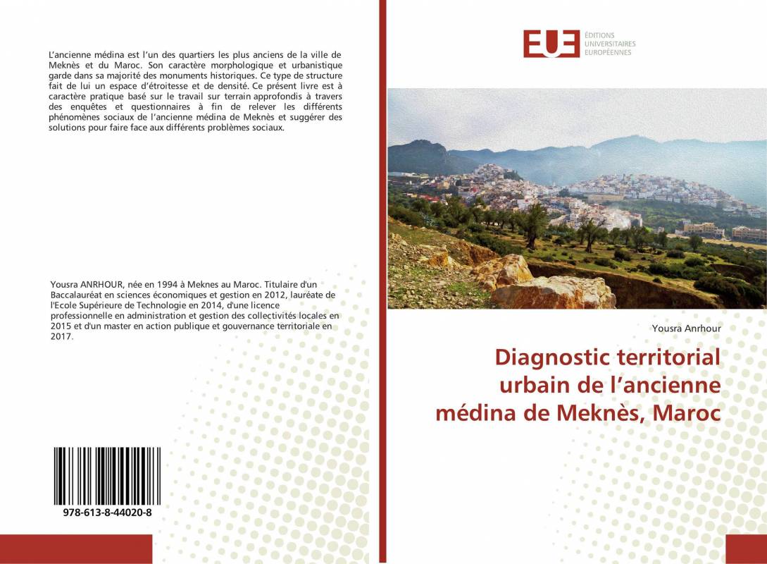 Diagnostic territorial urbain de l’ancienne médina de Meknès, Maroc