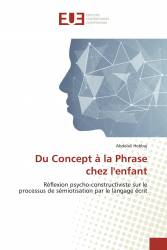 Du Concept à la Phrase chez l'enfant