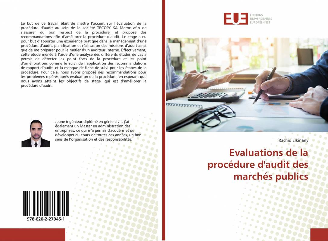 Evaluations de la procédure d'audit des marchés publics