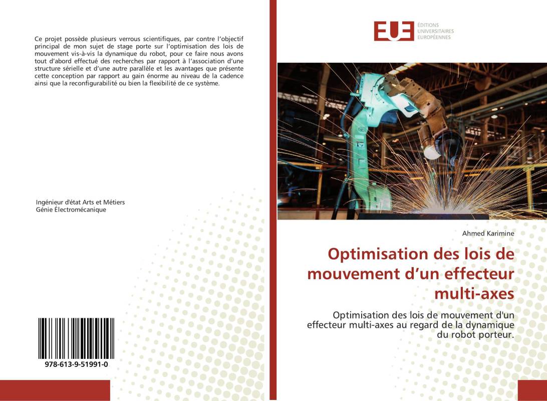 Optimisation des lois de mouvement d’un effecteur multi-axes