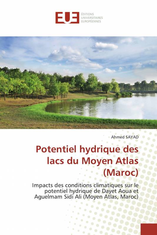 Potentiel hydrique des lacs du Moyen Atlas (Maroc)
