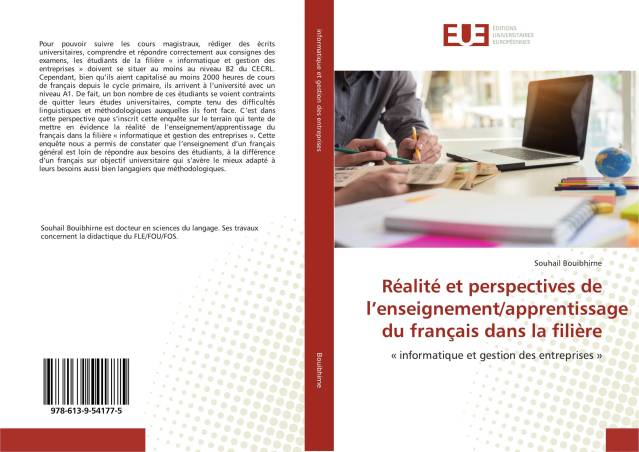 Réalité et perspectives de l’enseignement/apprentissage du français dans la filière