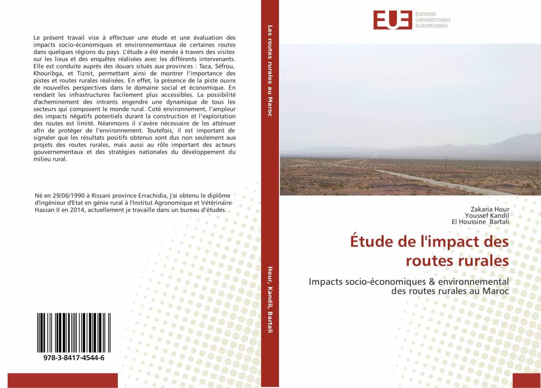 Étude de l'impact des routes rurales