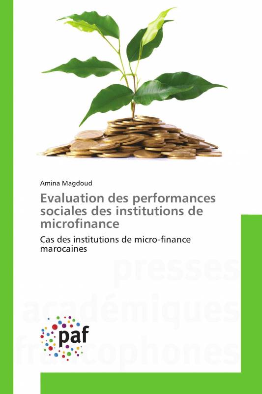 Evaluation des performances sociales des institutions de microfinance