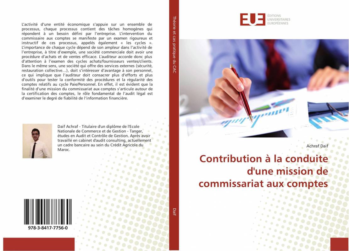 Contribution à la conduite d'une mission de commissariat aux comptes