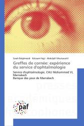 Greffes de cornée: expérience du service d'ophtalmologie