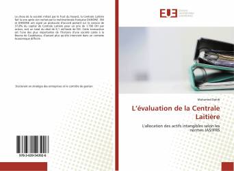 L’évaluation de la Centrale Laitière