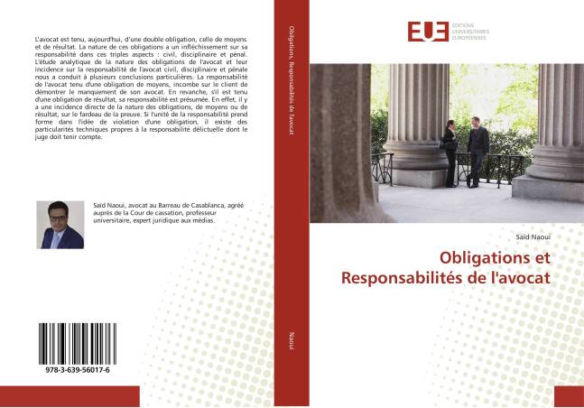 Obligations et Responsabilités de l'avocat