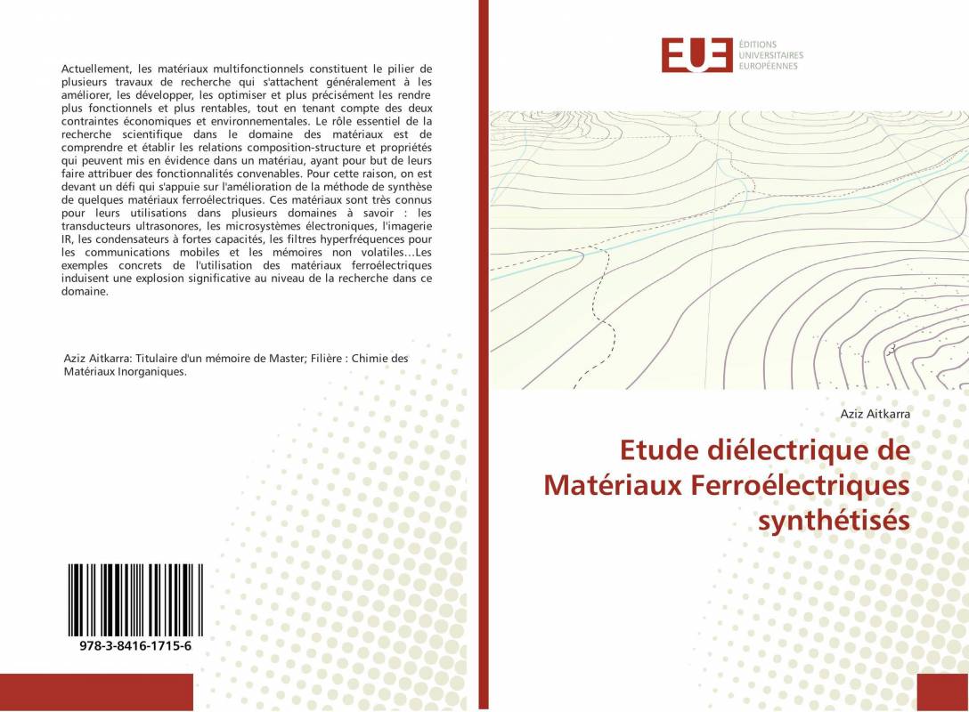 Etude diélectrique de Matériaux Ferroélectriques synthétisés