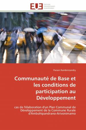 Communauté de Base et les conditions de participation au Développement